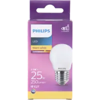 Philips Led fil kogel mat E27 25W