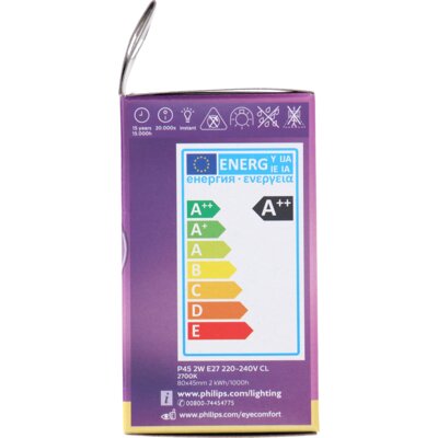 pdp-image-Philips Led fil kogel helder E27 25W