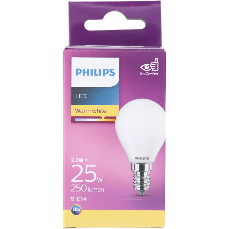 Led fil kogel mat E14 25W