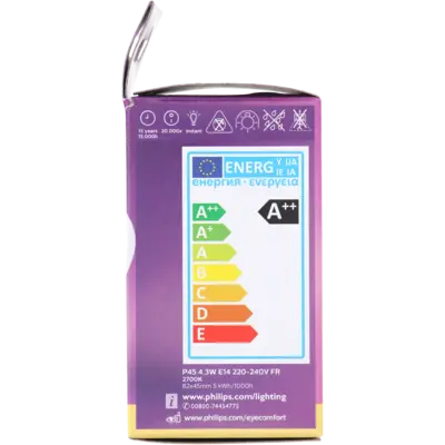 pdp-image-Philips Led fil kogel mat E14 40W