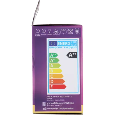pdp-image-Philips Led fil kogel helder E14 40W