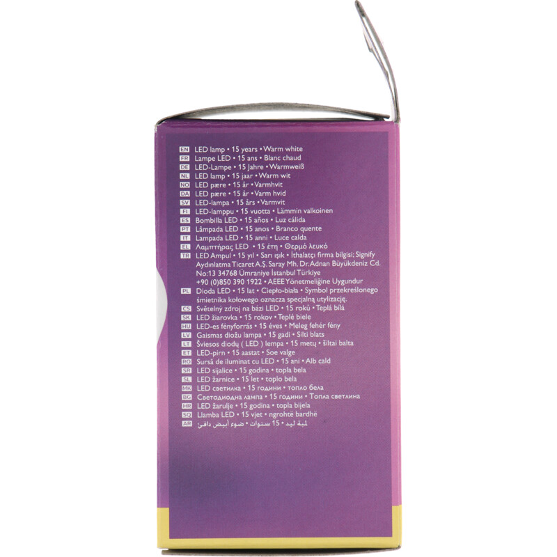 Een afbeelding van Philips Led fil kogel mat E14 40W