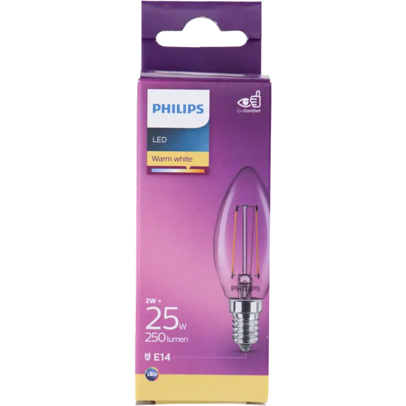 Led Filament Kaars 25W E14 box