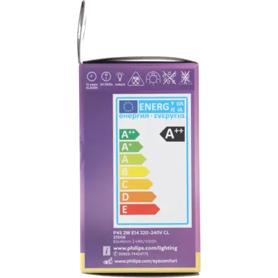 pdp-image-Philips Led fil kogel helder E14 25W