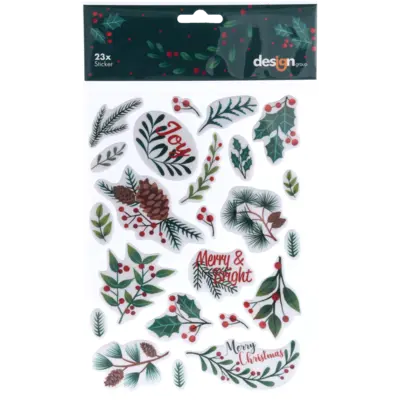 pdp-image-Hoomark Puffy stickers christmas