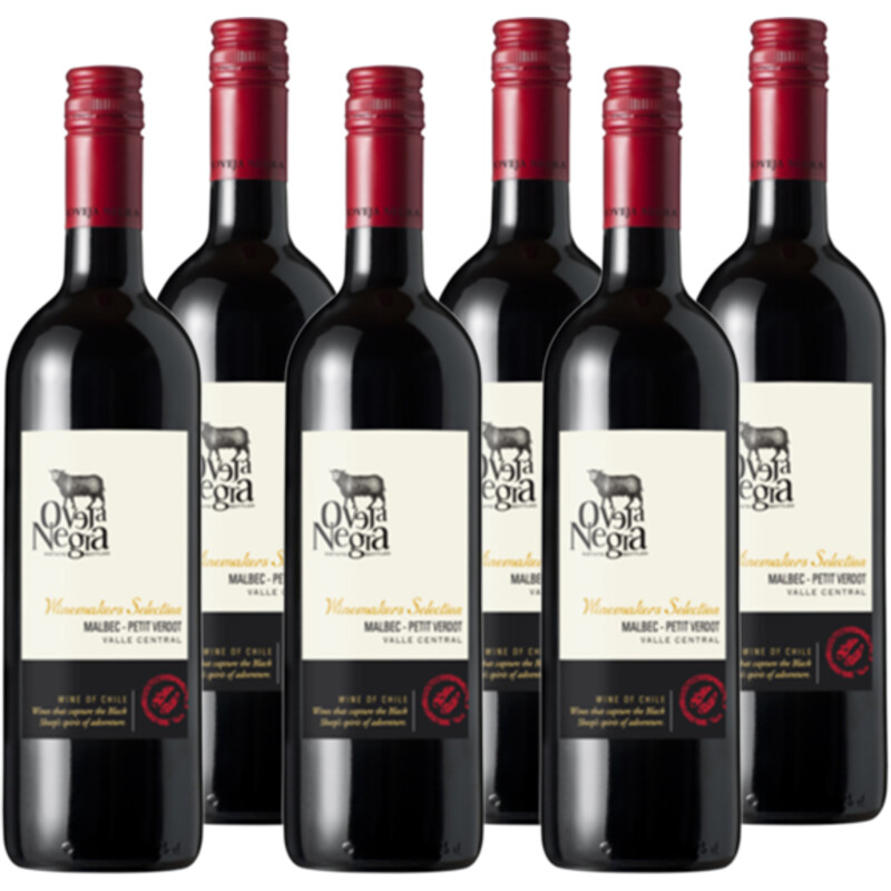 Een afbeelding van Oveja Negra Winemakers malbec petit verdot reserva