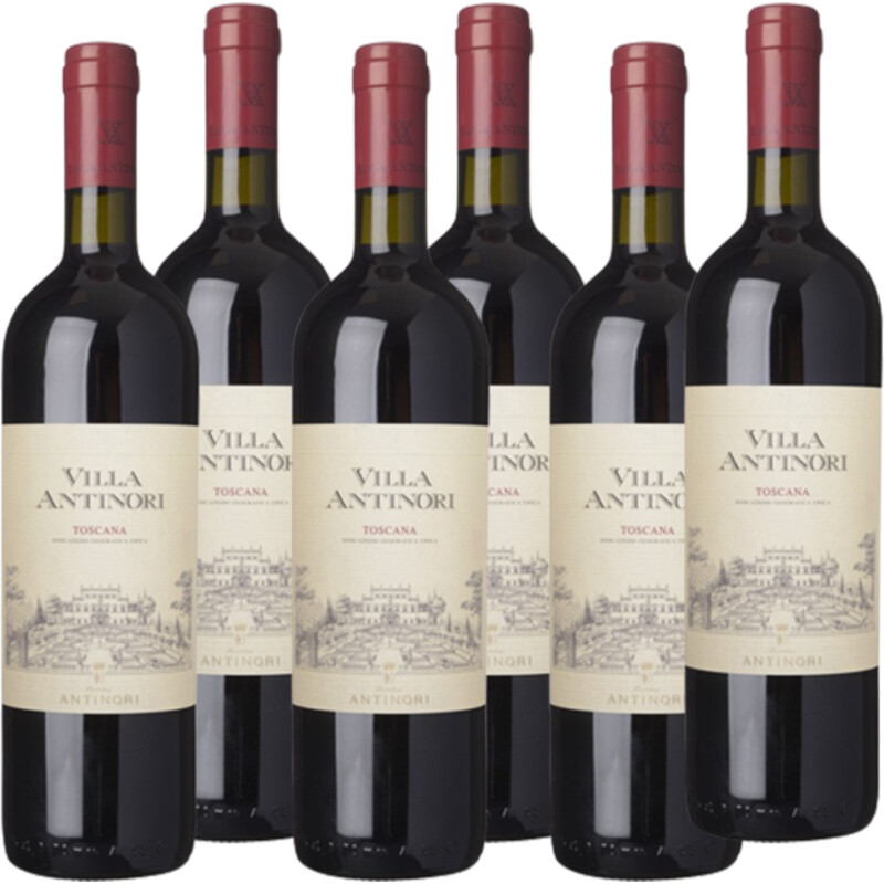 Een afbeelding van Antinori Villa antinori rosso Toscana doos