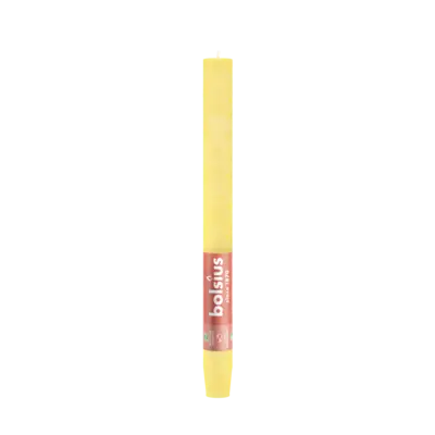pdp-image-Bolsius Rustiekiek tafelkaars sunny yellow