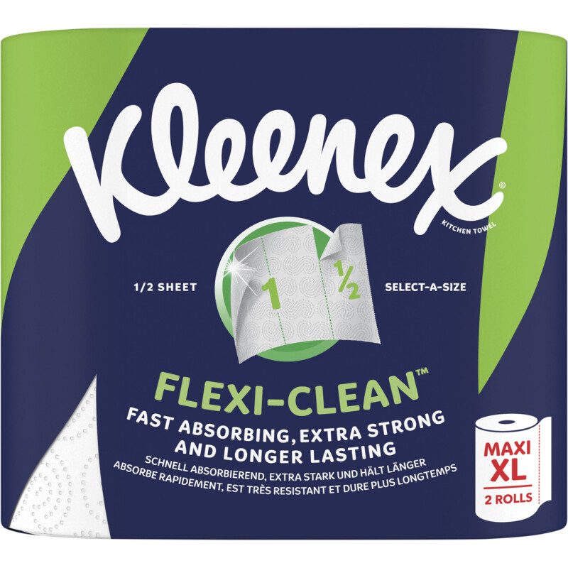 Een afbeelding van Kleenex Flexi clean maxi keukenpapier