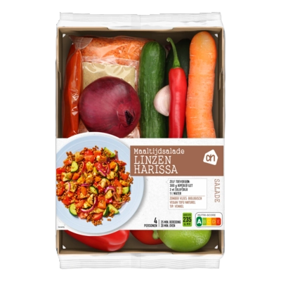 pdp-image-AH Maaltijdsalade linzen verspakket