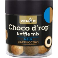 Een afbeelding van Venco Choco d'rop melk cappuccino