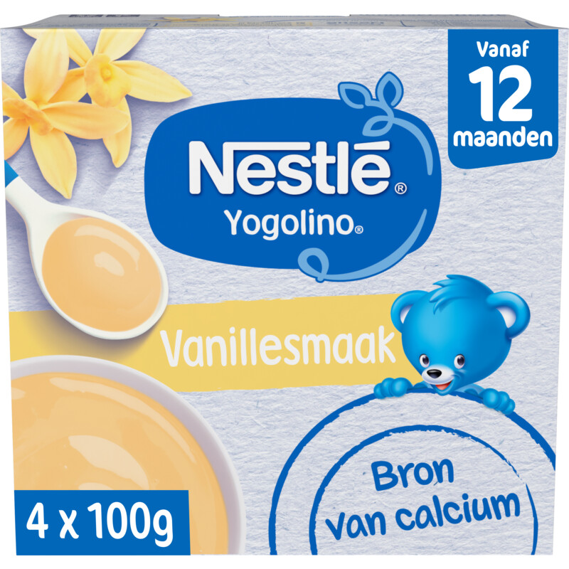 Een afbeelding van Nestlé Yogolino vanillesmaak 12+ mnd