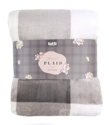 pdp-image-Tutti Mistral Home Plaids sherpa ruit beige 130x170cm