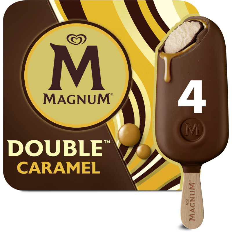 Een afbeelding van Magnum Double caramel