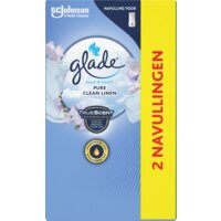 Een afbeelding van Glade Touch & fresh pure clean linen navulling