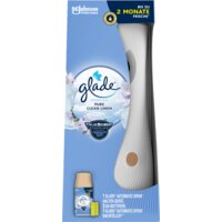 Een afbeelding van Glade Automatic spray houder pure clean linen