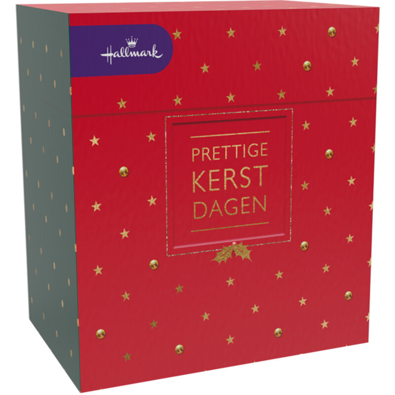 Een afbeelding van Hallmark Doos kerstkaarten tailored lux
