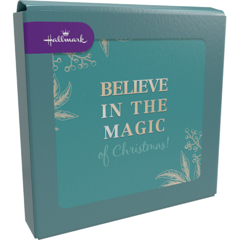 Een afbeelding van Hallmark Doos kerstkaarten shades of winter