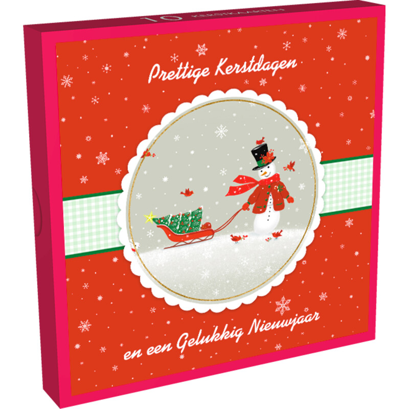 Een afbeelding van Hallmark Budgetdoos kerstkaarten 2