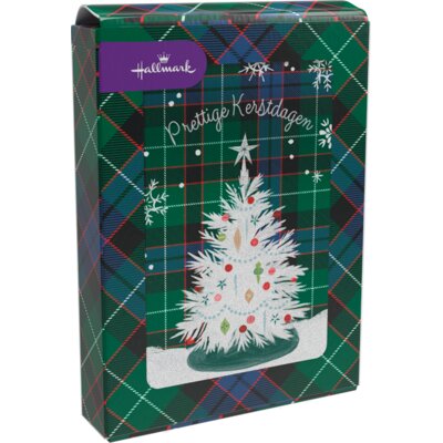 pdp-image-Hallmark Doos kerstkaarten winter lodge small