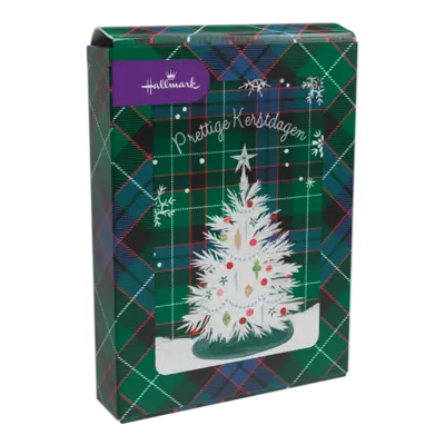 pdp-image-Hallmark Doos kerstkaarten winter lodge small