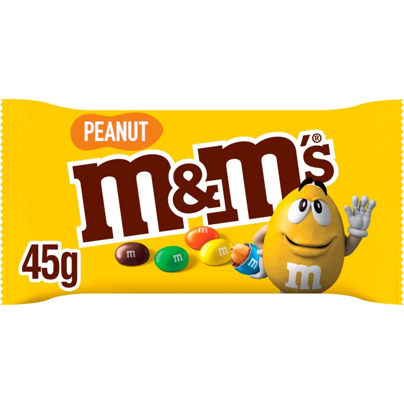 Een afbeelding van M&M'S Pinda melk chocolade