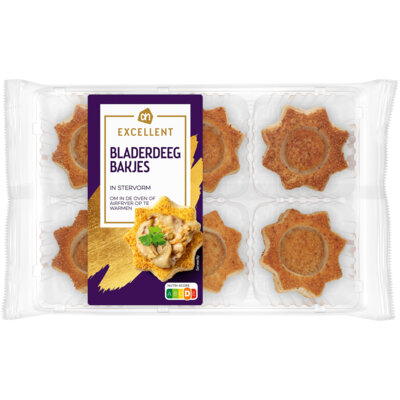 pdp-image-AH Excellent Bladerdeegbakjes in stervorm