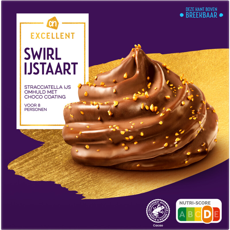 Een afbeelding van AH Excellent Swirl ijstaart