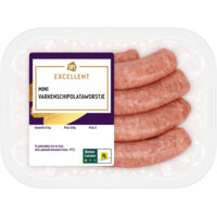 Een afbeelding van AH Excellent Mini varkens chipolataworstje