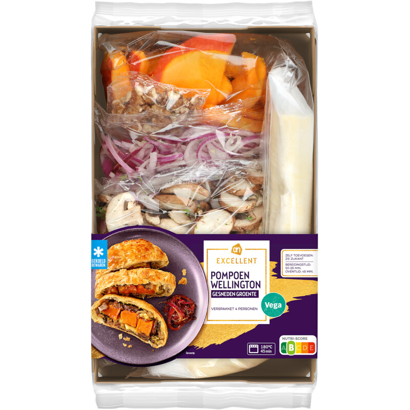 Een afbeelding van AH Excellent Gesneden verspakket pompoen Wellington