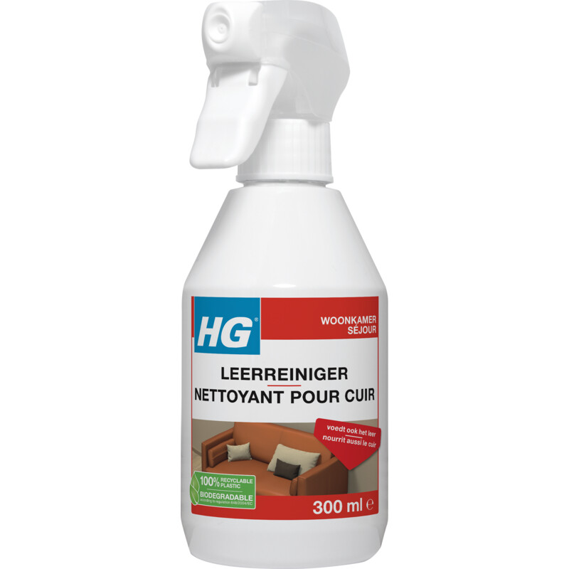 Een afbeelding van HG Leerreiniger