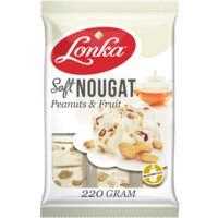 Een afbeelding van Lonka Soft nougat pinda's & fruit