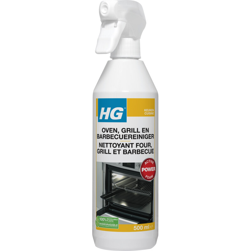 Een afbeelding van HG Oven, grill en barbecuereiniger