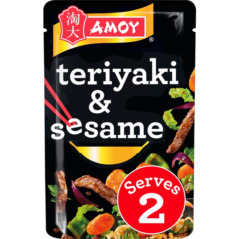 Een afbeelding van Amoy Stir fry sauce teriyaki-sesame