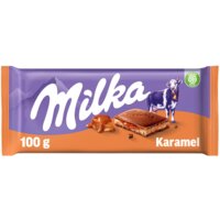 Een afbeelding van Milka Chocoladereep karamel