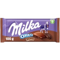 Een afbeelding van Milka Oreo brownie