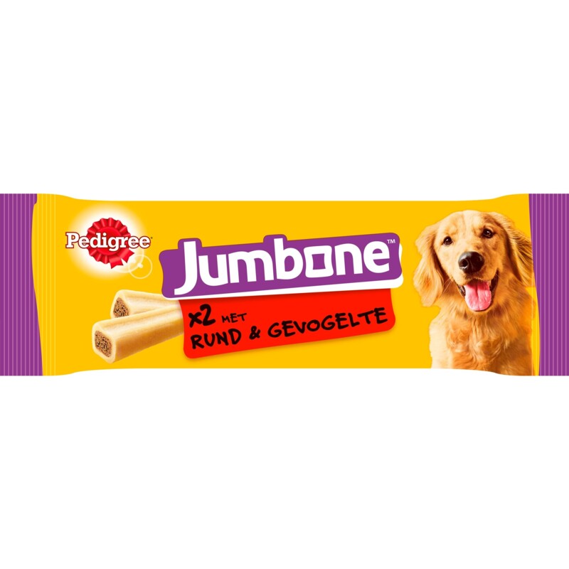 Een afbeelding van Pedigree Jumbone medium snack rund & gevogelte