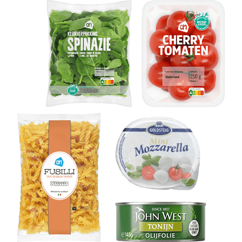 Een afbeelding van John West tonijn pasta salade pakket