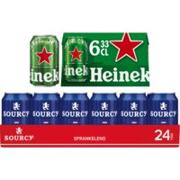 Een afbeelding van Heineken & Sourcy Borrel voordeel pakket