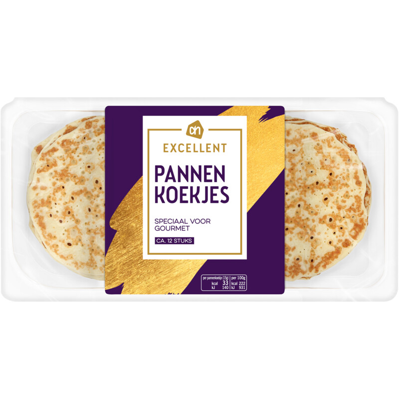diepvries Schrijft een rapport dutje AH Excellent Pannenkoekjes voor gourmet reserveren | Albert Heijn