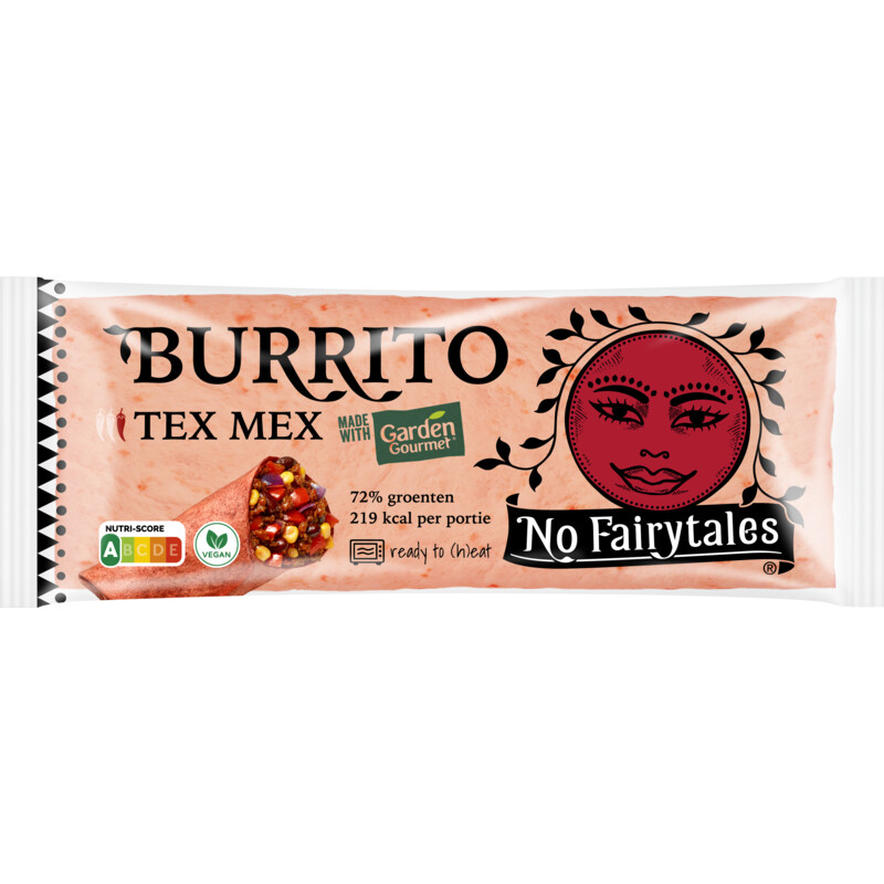 Een afbeelding van No Fairytales Burrito tex mex