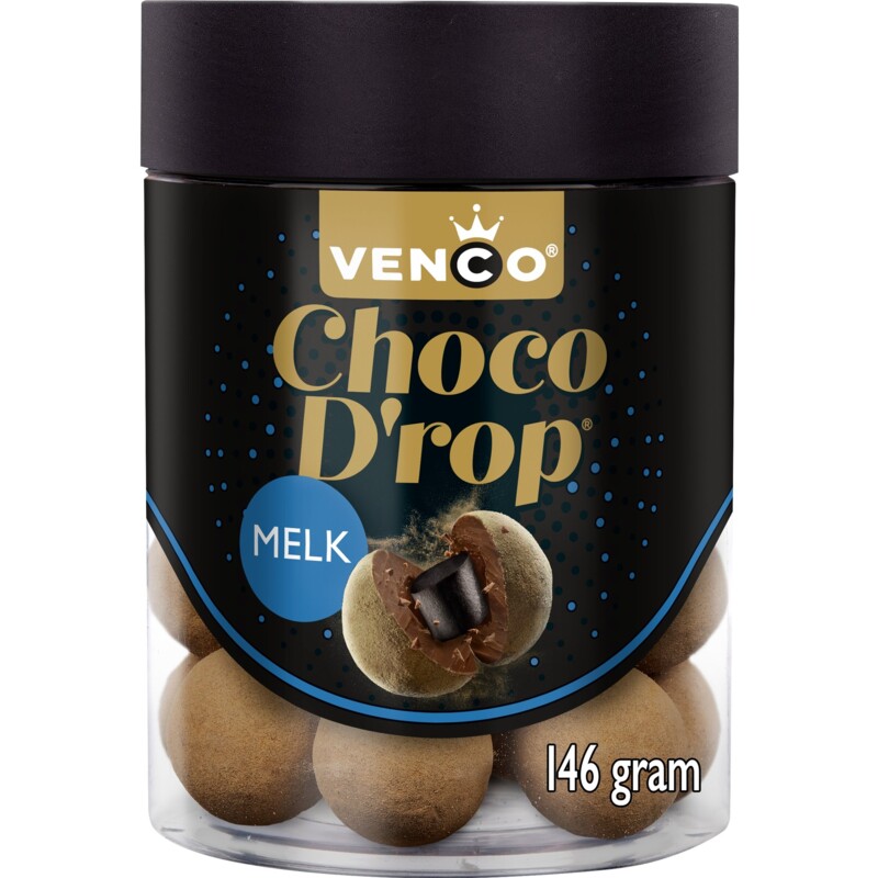Een afbeelding van Venco Choco drop melk