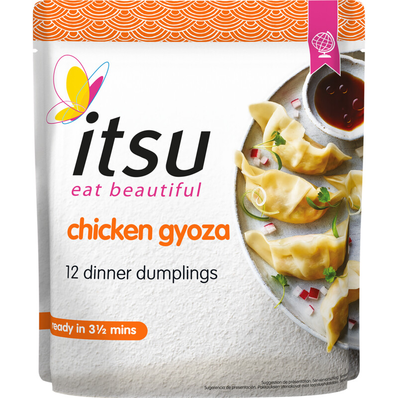 Een afbeelding van Itsu Chicken gyoza