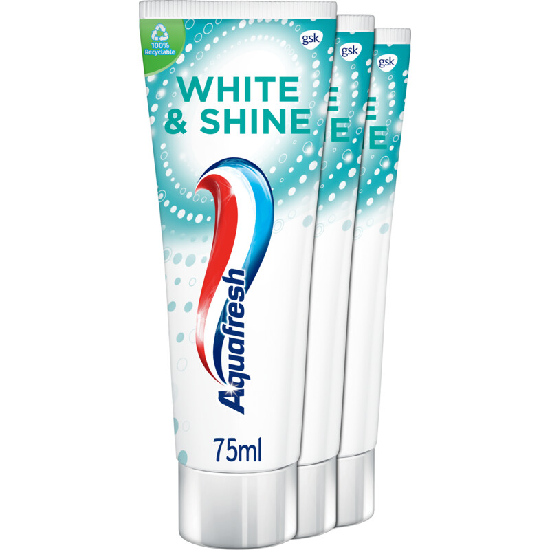 Een afbeelding van Aquafresh White & shine 3-pack