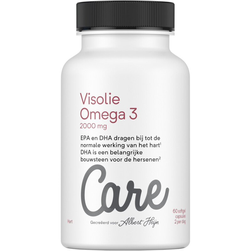 Care Omega 3 visolie 2000 mg 18/12 bestellen Albert Heijn