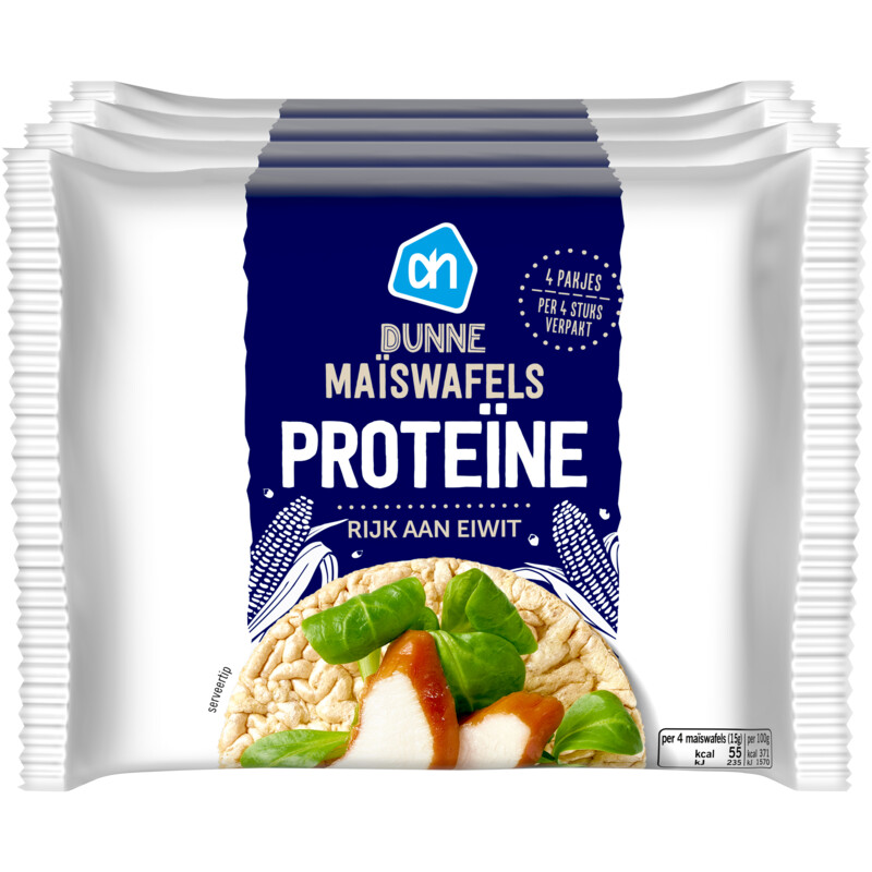 AH Protein maiswafels bestellen Albert Heijn
