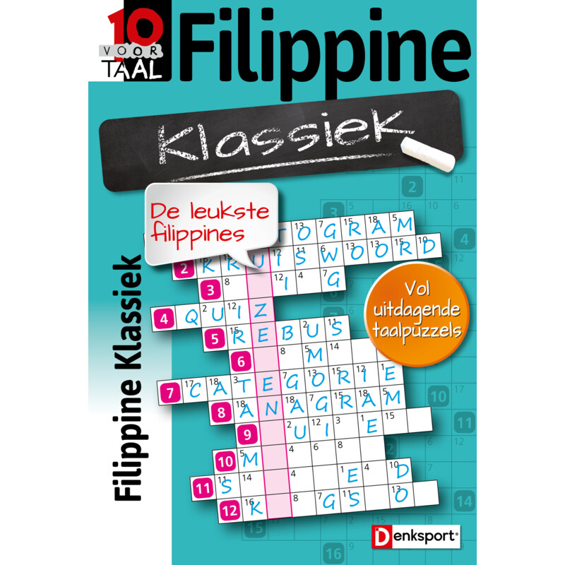 Een afbeelding van Denksport 10 voor taal filippines bel