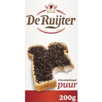 Een afbeelding van De Ruijter Chocoladehagel puur