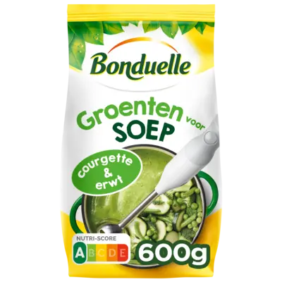 pdp-image-Bonduelle Groenten voor soep courgette & erwt