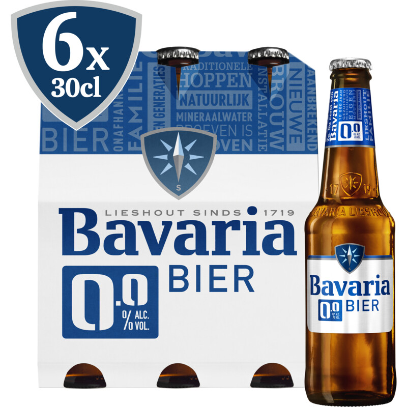 Opa zich zorgen maken tellen Bavaria 0.0% Bier 6-pack bestellen | Albert Heijn